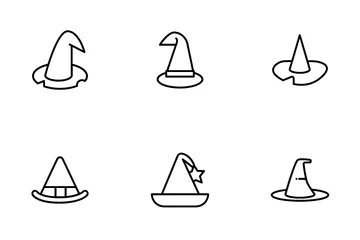 Witch Hat Icon Pack