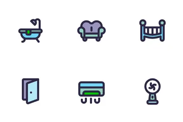 Haus möbel Symbolpack