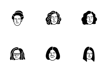 Woman 1 Icon Pack