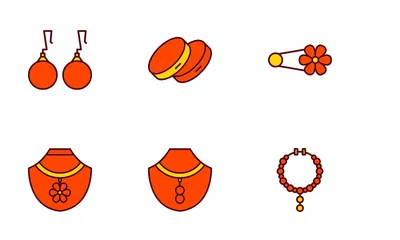 Woman Accessories Icon Pack