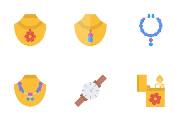 Woman Accessories Icon Pack