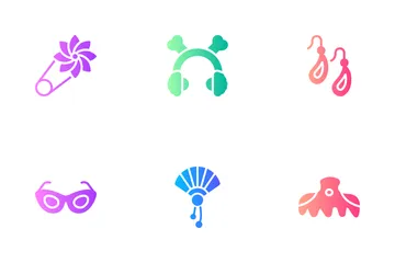 Woman Accessories Icon Pack