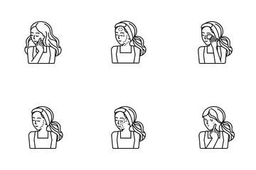 Woman And Beauty Icon Pack