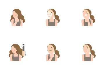 Woman And Beauty Icon Pack