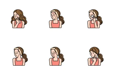 Woman And Beauty Icon Pack