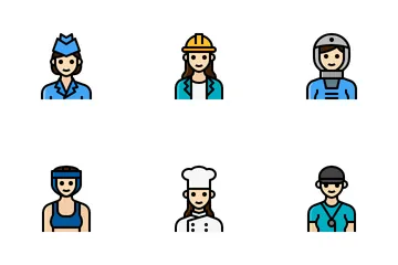 Woman Avatar Icon Pack