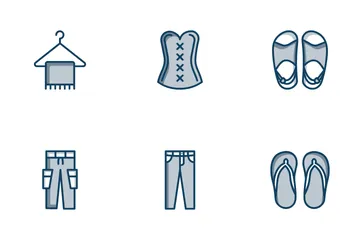 Woman Clothing Icon Pack