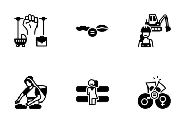 Woman Empowerment Icon Pack