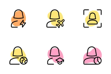 Woman User Icon Pack