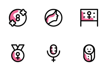 Woman's Day Icon Pack