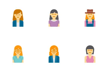 Women Avatar Icon Pack