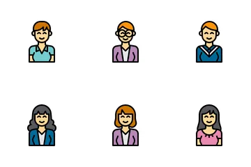 Women Avatar Icon Pack