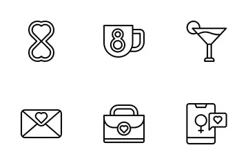 Women Day Icon Pack