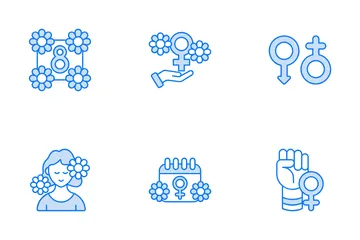 Women Day Icon Pack