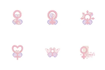 Women Day Icon Pack