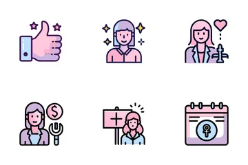 Women Empowerment Icon Pack