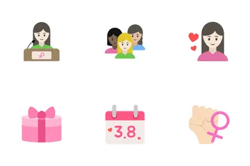 Women's Day Icon Pack