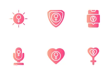 Womens Day Icon Pack