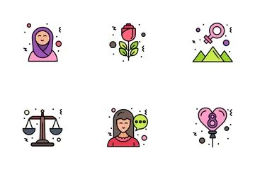 Women's Day Icon Pack