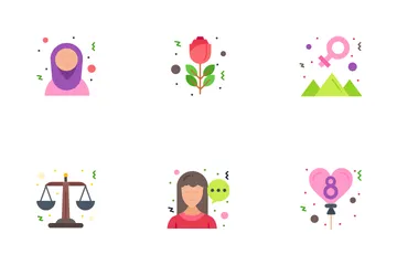 Women's Day Icon Pack