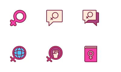 Women's Day Icon Pack