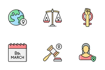 Women's Day Icon Pack