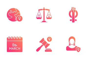 Women's Day Icon Pack