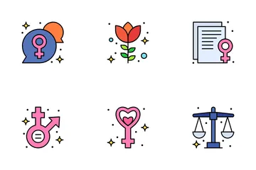 Women's Day Icon Pack