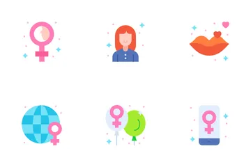 Women's Day Icon Pack