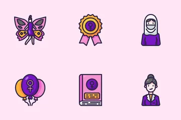 Womens Day Icon Pack