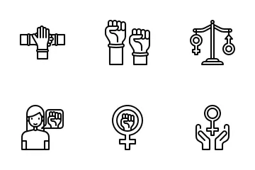 Womens Day Icon Pack