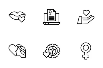 Women's Day Icon Pack