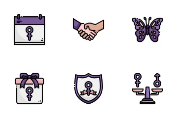 Women's Day Icon Pack