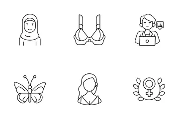 Women's Day Icon Pack