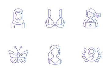 Women's Day Icon Pack