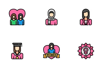 Women's Day Icon Pack