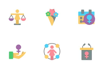 Women's Day Icon Pack