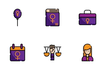 Women's Day Icon Pack