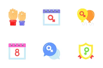 Women's Day Icon Pack