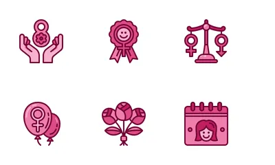 Women's Day Icon Pack