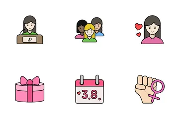 Women's Day Icon Pack