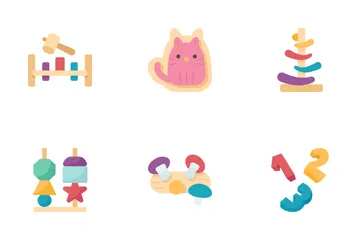 Wooden Toys Icon Pack