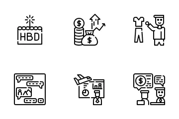 WORK BENEFITS Icon Pack