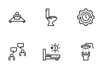 Work-Daily Routine Icon Pack