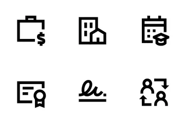 Work & Education Icon Pack