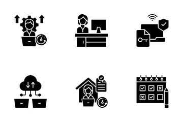 Work From Home Icon Pack