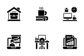 Work From Home Icon Pack