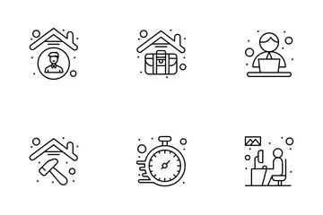 Work From Home Icon Pack