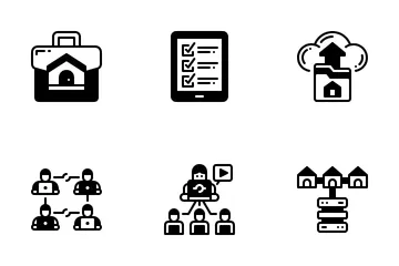 Work From Home Icon Pack