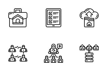 Work From Home Icon Pack